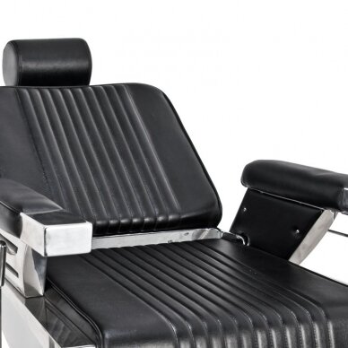 Парикмахерское кресло Barber Chair Gabbiano Royal Black 3