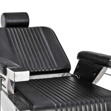 Парикмахерское кресло Barber Chair Gabbiano Royal Black 3