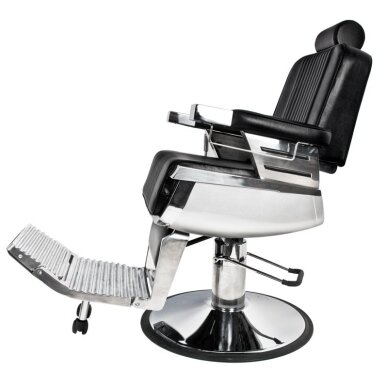 Парикмахерское кресло Barber Chair Gabbiano Royal Black 5