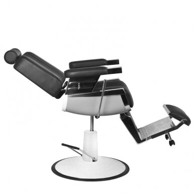 Barber krēsls Barber Chair Gabbiano Royal Black 8