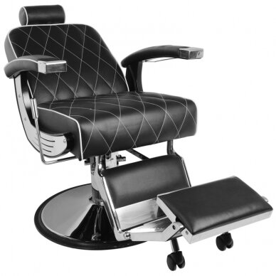 Barber krēsls Barber Chair Gabbiano Imperial Black 1