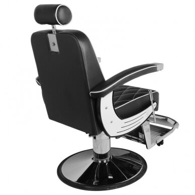 Friseurstuhl Barber Chair Gabbiano Imperial Black 2