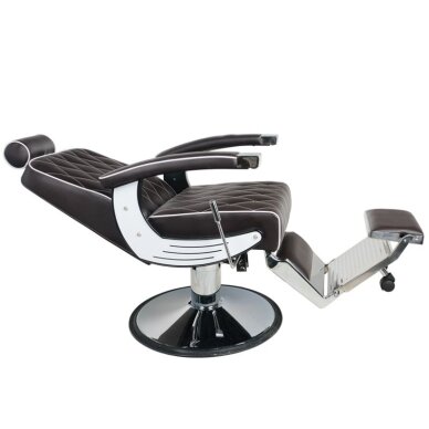 Juuksuritool Barber Chair Gabbiano Imperial Brown 1 Juuksuritool Barber Chair Gabbiano Imperial Brown 1