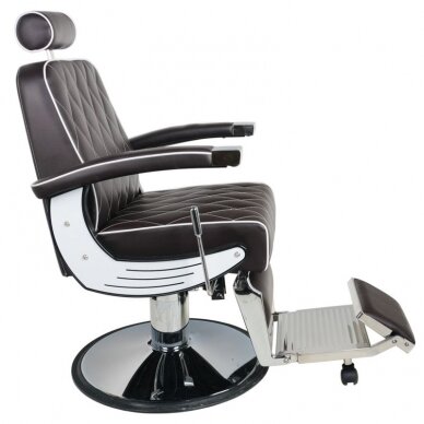 Парикмахерское кресло Barber Chair Gabbiano Imperial Brown 2