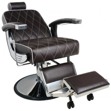 Парикмахерское кресло Barber Chair Gabbiano Imperial Brown 3