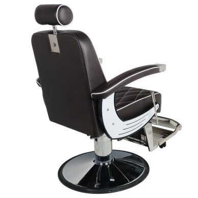 Juuksuritool Barber Chair Gabbiano Imperial Brown 4 Juuksuritool Barber Chair Gabbiano Imperial Brown 4