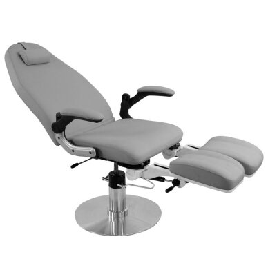 Cosmetology hydraulic pedicure chair Azzurro 713a Gray 1