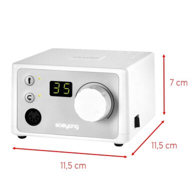 Maniküre Fräsmaschine Saeyang Marathon K35 Crafien SH30N White 10