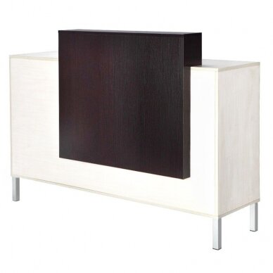 Vastuvõtulaud GABBIANO RECEPTION DESK LUXURY WHITE BROWN