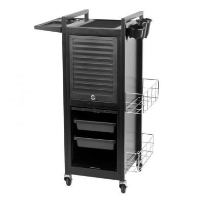Friseurwagen GABBIANO HAIRDRESSER HELPER DELUXE BLACK 2