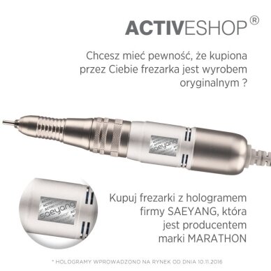 Manikīra pedikīra galva Saeyang Marathon H200 2