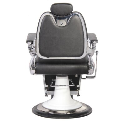 Fotel barberski Barber Chair Gabbiano Moto Style Black 5