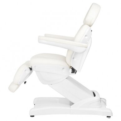 Kosmetoloģijas krēsls AZZURRO 871 ELECTRIC 4 MOTOR WHITE 3