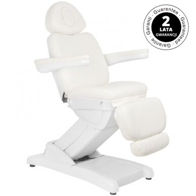 Kosmetoloģijas krēsls AZZURRO 871 ELECTRIC 4 MOTOR WHITE 9