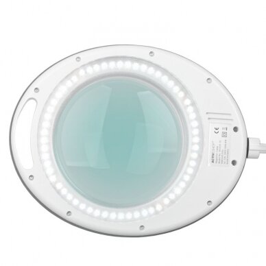 Kosmetologinė LED lempa su lupa ELEGANTE 60LED 5D 8W WHITE 5