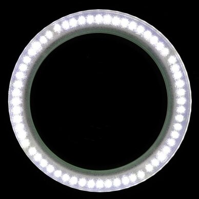 Kosmetoloģijas LED lampa ar palielināmo lukturi ELEGANTE 60LED 5D 8W WHITE 6