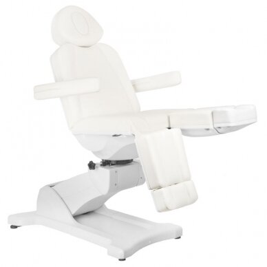 Cosmetology chair AZZURRO 869A PEDI ELECTRIC 5 MOTOR WHITE 2