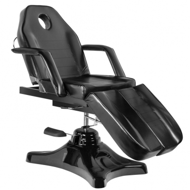 Kosmetoloģijas krēsls HYDRAULIC COSMETIC SALON PEDI BLACK 1