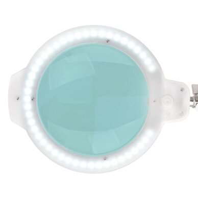 Kosmetologinė lempa LED su lupa GLOW 5D 8W WHITE 4