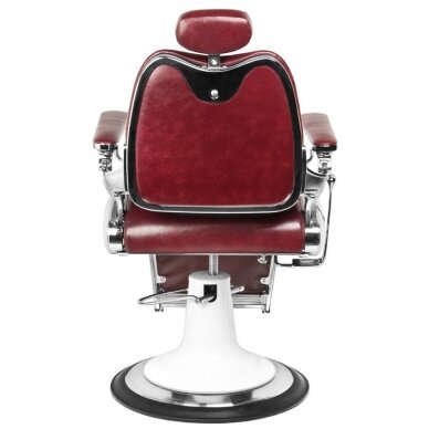 Friseurstuhl Barber Chair Gabbiano Moto Style Bordo 4