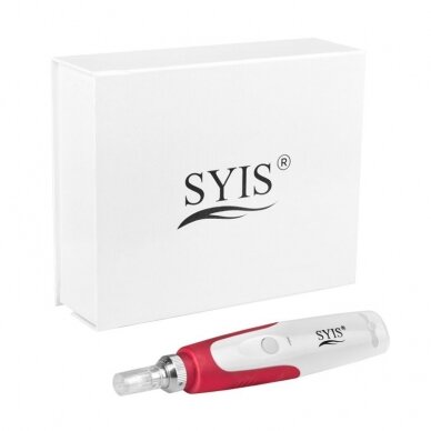 Mesoterapia-laite Syis Microneedle Pen 03 White Red 1