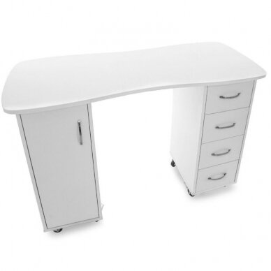 Manikīra galds CABINETS WHITE 3
