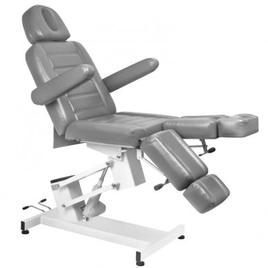 Kosmetologinis krėslas AZZURRO ELECTRIC PEDI GRAY 2