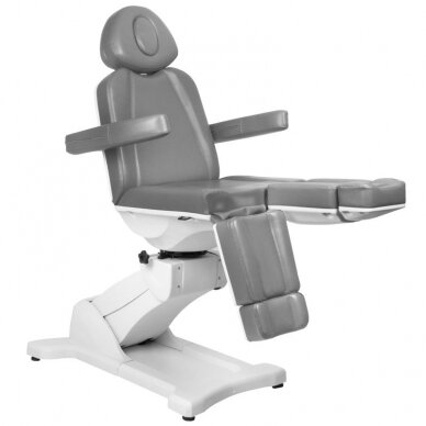 Kosmetologinis krėslas AZZURRO 869A PEDI ELECTRIC 5 MOTOR GREY 3