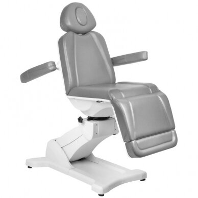 Kosmetoloģijas krēsls AZZURRO 869A ELECTRIC 4 MOTOR GREY 2