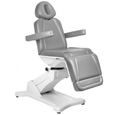 Kosmetoloģijas krēsls AZZURRO 869A ELECTRIC 4 MOTOR GREY 3