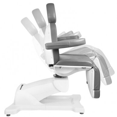 Cosmetology chair AZZURRO 869A ELECTRIC 4 MOTOR GREY 9