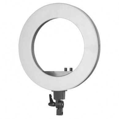 Косметологическая светодиодная лампа для макияжа с подставкой RING LIGHT 18" 48W BLACK 2