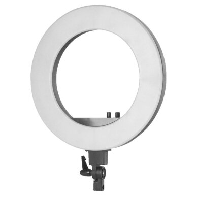 Косметологическая светодиодная лампа для макияжа с подставкой RING LIGHT 18" 48W BLACK 2