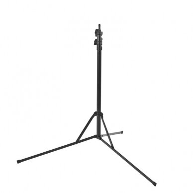 Kosmetologinė LED lempa makiažui su stovu RING LIGHT 18 48W BLACK 3