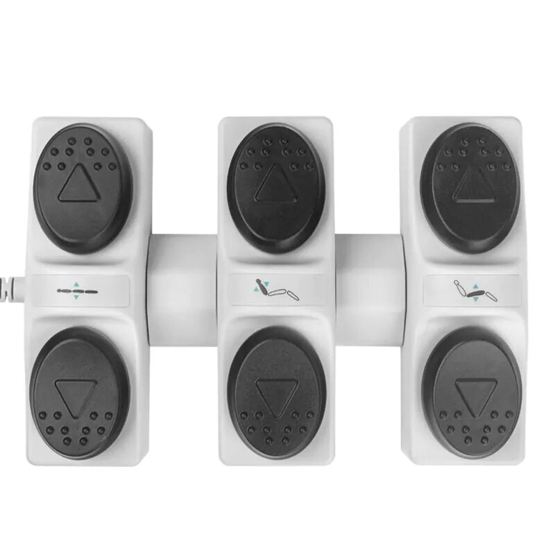 Mechanizm napędowy nożny do fotela kosmetycznego Azzurro, 3 silniki 1