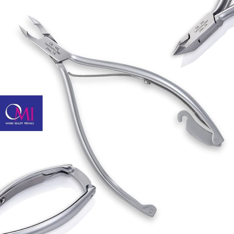 Omi pro-line Hautzange CB-102 Cuticle Nipper Jaw 12/4 mm Box Joint 1