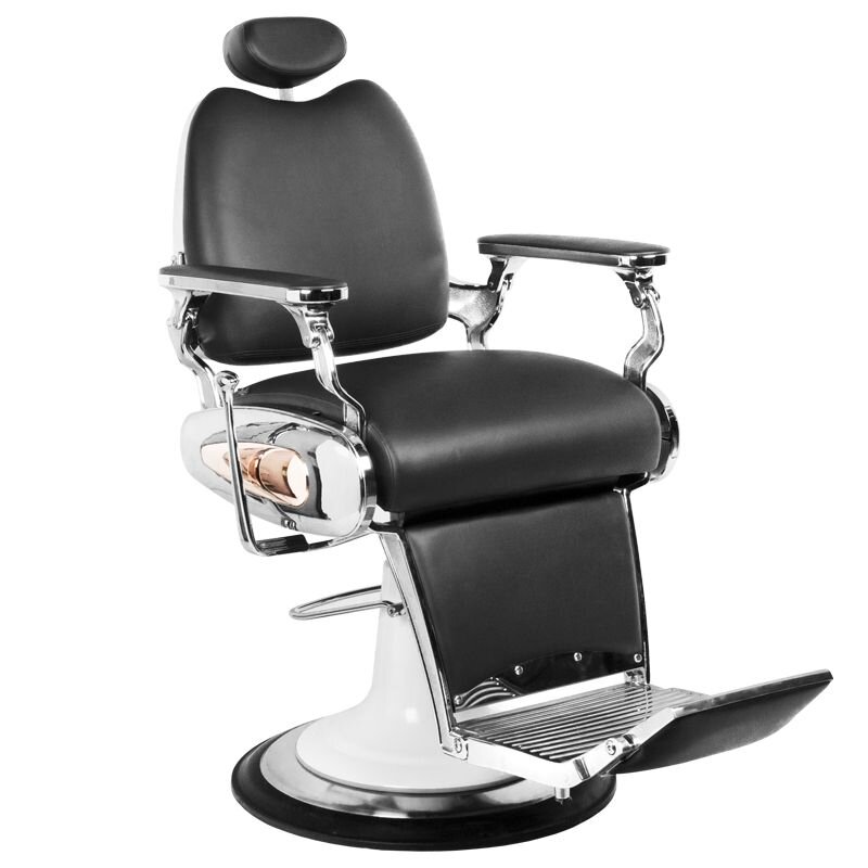 Fotel barberski Barber Chair Gabbiano Moto Style Black