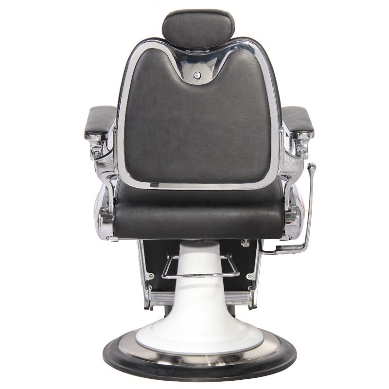 Fotel barberski Barber Chair Gabbiano Moto Style Black 5