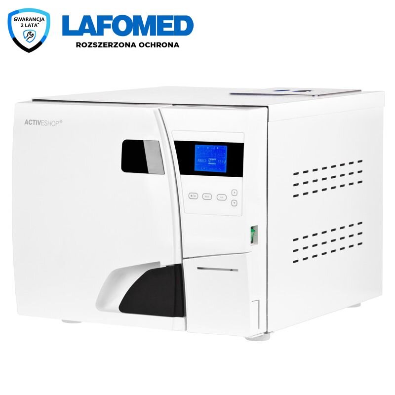 Steriliser autoclave LAFOMED Premium Line LFSS12AA 18L 2,4kw Class B (medical) 16 Steriliser autoclave LAFOMED Premium Line LFSS12AA 18L 2,4kw Class B (medical) 16