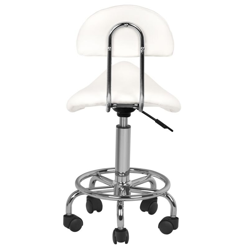 Kosmetoloģijas taburete STOOL BEAUTY 3 WHITE (Produkts ar bojātu iepakojumu) 3