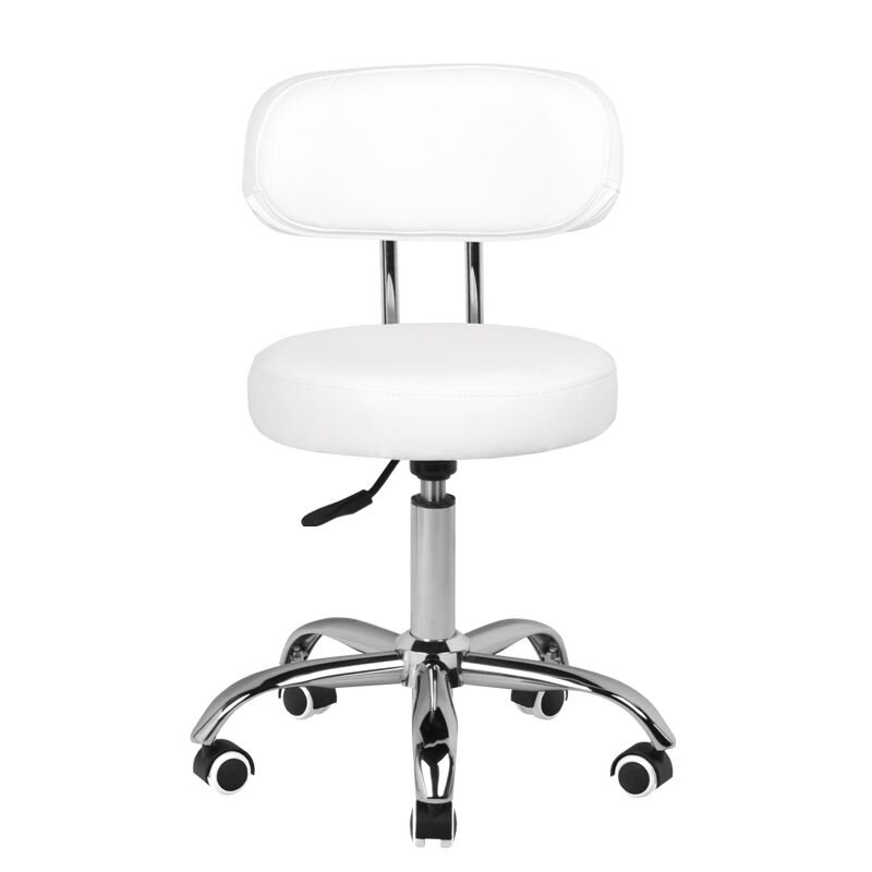 Pedikīra kosmetoloģijas taburete BEAUTY STOOL PEDICURE WHITE HYDRAULIC 39-45CM 1 Pedikīra kosmetoloģijas taburete BEAUTY STOOL PEDICURE WHITE HYDRAULIC 39-45CM 1