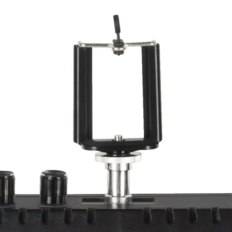 Kosmetologinė LED lempa makiažui su stovu RING LIGHT 18" 48W BLACK 6 Kosmetologinė LED lempa makiažui su stovu RING LIGHT 18" 48W BLACK 6