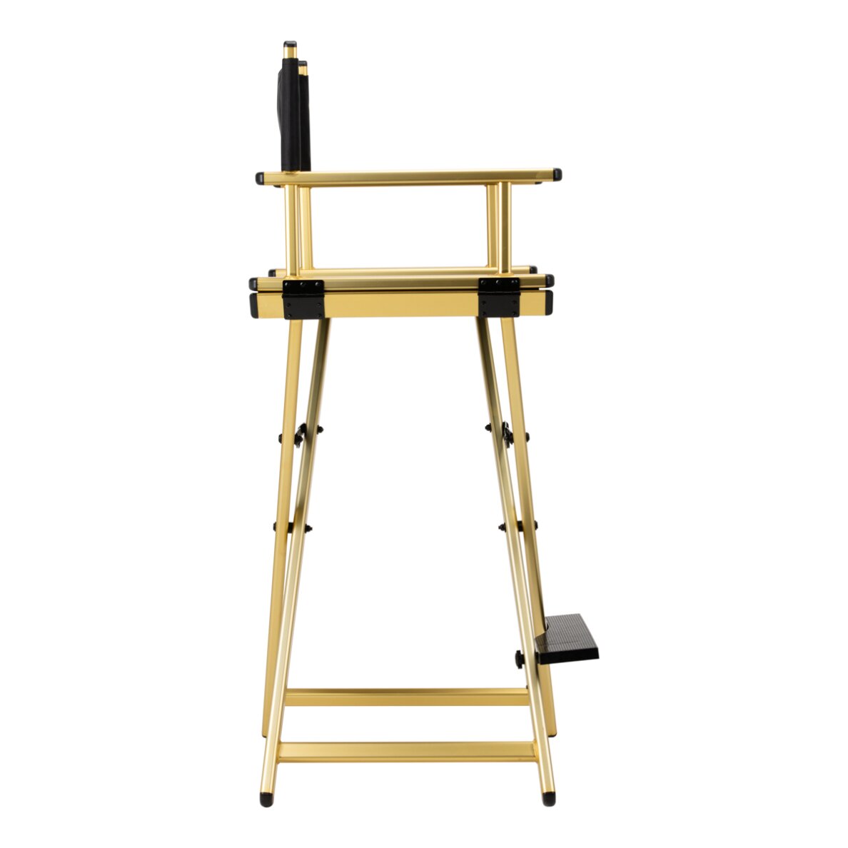 Makiažo kėdė MAKE-UP CHAIR ALU GOLD 2 Makiažo kėdė MAKE-UP CHAIR ALU GOLD 2