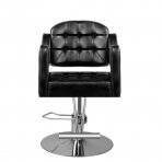 Friseurstuhl HAIR SYSTEM HAIRDRESSING CHAIR 0-90 BLACK