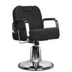 Frizieru krēsls HAIRDRESSING CHAIR BARBER RUFO BLACK