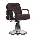 Krzesło barberski HAIRDRESSING CHAIR BARBER RUFO BROWN
