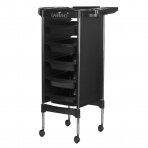 Hairdressing trolley GABBIANO HAIRDRESSER HELPER FX11-5 BLACK