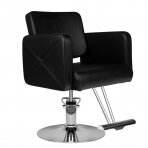 Kirpyklos kėdė HAIR SYSTEM HAIRDRESSING CHAIR HS99 BLACK