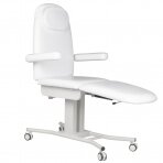Kosmetologinis krėslas WHEELS WHITE