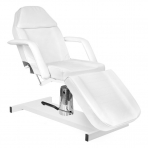 Kosmetoloģijas krēsls HYDRAULIC BASIC WHITE